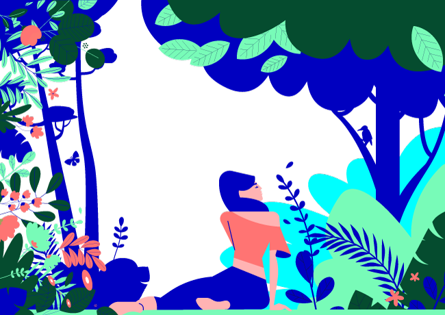 bien être et foret