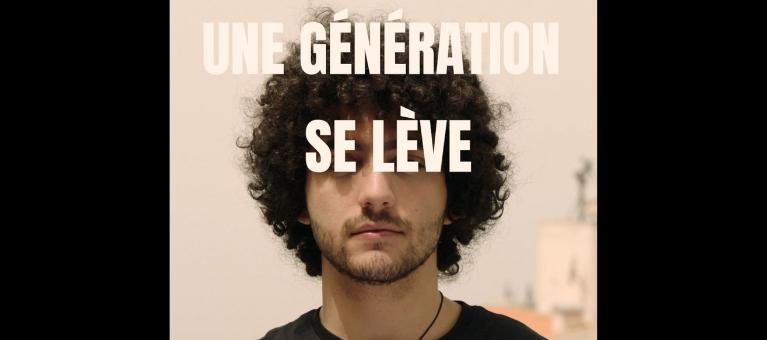 femme, engagement, jeune